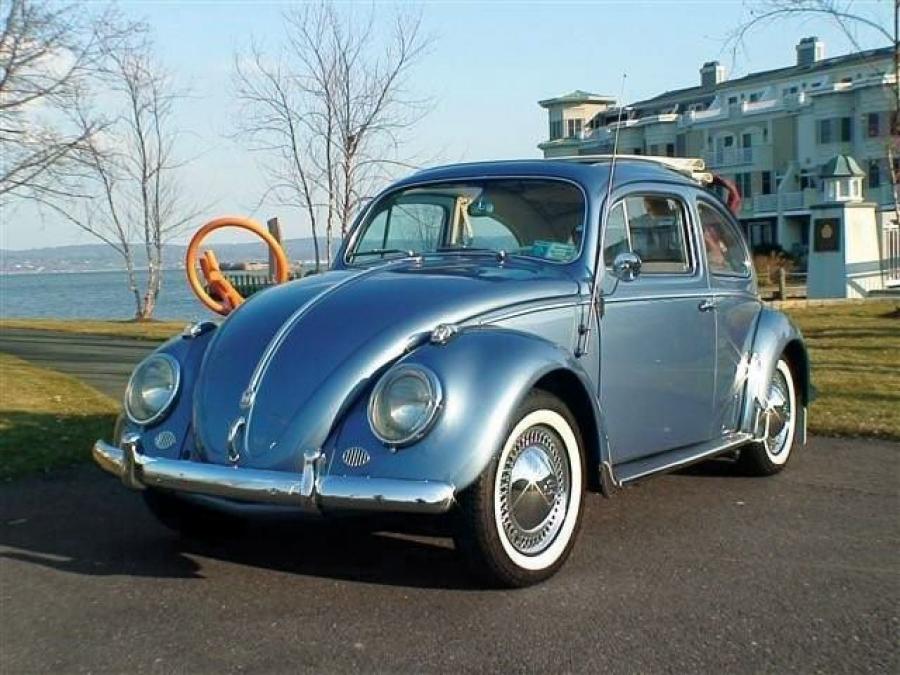 Volkswagen Beetle Deluxe Sunroof Sedan '1958
